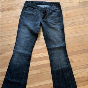 Swarovski embellished jeans